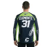 Alpinestars Bicycle Jerome Clementz Replica Long Sleeve T-shirt M Green / White