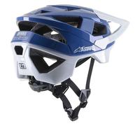 Alpinestars Bicycle Vector Pro A1 Mtb Helmet S Mid Blue / Bright Grey