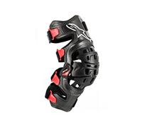 Alpinestars Bionic-10 Carbon Knee Brace Black Red (RIGHT SIDE ONLY) MX Motocross