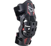 Alpinestars Bionic 5S Youth Motorcycle Motorbike Knee Braces Black / Red