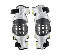 Alpinestars Bionic-7 Knee Brace Set - Silver Yellow Fluo - L