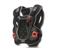 Alpinestars Bionic Action Protector Vest, black-red, size XL 2XL