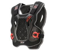 Alpinestars Bionic Action Protector Vest, black-red, size XL 2XL