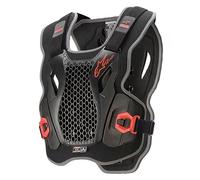 Alpinestars Bionic Action Protector Vest, black-red, size XL 2XL