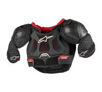 Alpinestars Bionic Action Kickstart Kids Chest Armor, black/red, size 7-9