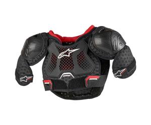 Alpinestars Bionic Action Kickstart Kids Chest Armor, Black/Red, 4-6