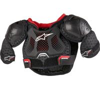 Alpinestars Bionic Action Kickstart Kids Chest Armor, black/red, size 4-6