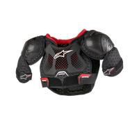 Alpinestars Kids Armour, Chest - Kickstart Pee Wee (Black/Red)