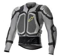 Alpinestars Bionic Action V2 Motocross Protection Jacket - Grey / Black / Yellow