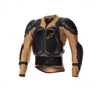 Alpinestars Bionic Action V2 Protection Jacket Sand Black Tangerine Adult MX