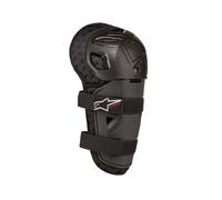 Alpinestars Bionic Action Kickstart MX Knee Guard Black/RedOnesize Black,Red