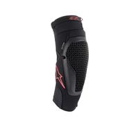 ALPINESTARS BIONIC KNEE PROTECTOR BLACK RED MX MOTOCROSS OFF-ROAD