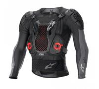 Alpinestars Bionic Plus V2 MX Motocross Protection Jacket (Black/Red)