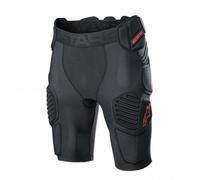 Alpinestars 6507523-13-M: Bionic Pro Protection Shorts Black/Red Md
