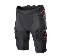Alpinestars Bionic Pro Protection Shorts Black Red
