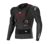 Alpinestars Bionic Pro V3 Plasma Protector Jacket, black-red, size XL