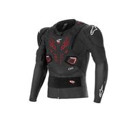 Alpinestars Bionic Pro V3 Plasma Protector Jacket, black-red, size 2XL for Men