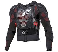Alpinestars Bionic Tech V3 MX Protective Jacket Black/White/RedL Black,White,Red