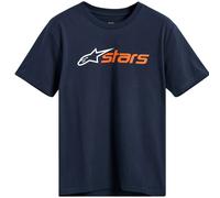 Alpinestars Blaze 2.0 Motorcycle Casual CSF T-Shirt - Navy / White / Orange