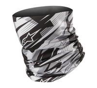 Alpinestars Blurred Motorcycle Motorbike Neck Tube Black / Anthracite