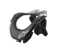 Alpinestars BNS Tech-2 Neck Protector, black/grey, size XS/M