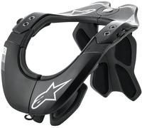 Alpinestars BNS Tech-2 Neck Protector, black/grey, size XS/M