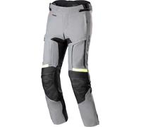 Alpinestars Bogota Pro Drystar 3 Saison Waterproof Motorcycle Textile Pants, grey/yellow, size XL