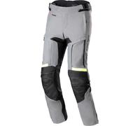 Alpinestars Bogota Pro Drystar 3 Saison Waterproof Motorcycle Textile Pants, grey-yellow, size XL