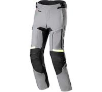 Alpinestars Bogota Pro Drystar 3 Saison Waterproof Motorcycle Textile Pants, grey/yellow, size L