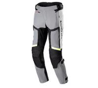 Alpinestars Bogota' Pro Drystar® 4 Seasons Pants - Regular Ice Gray Dark Gray Yellow Fluo, Size: M