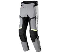 Alpinestars Bogota Pro Drystar 4 Seasons waterproof Motorcycle Textile Pants, grey-yellow, size M for Men