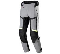 Alpinestars Bogota Pro Drystar 4 Seasons waterproof Motorcycle Textile Pants, grey-yellow, size XL for Men