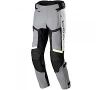 Alpinestars Bogota Pro Drystar 4 Seasons Textile Trousers - Grey/ Grey / Yellow
