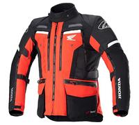 Alpinestars Honda Bogota Pro Drystar Waterproof Motorcycle Textile Jacket, black/red, size 4XL