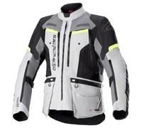 Alpinestars Bogota Pro Drystar® waterproof Motorcycle Textile Jacket, grey, size 3XL for Men