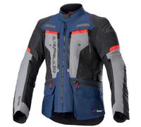 Alpinestars Bogota Pro Drystar® waterproof Motorcycle Textile Jacket, blue, size XL