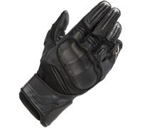 Alpinestars Booster V2 Leather Motorcycle Motorbike Gloves - Black
