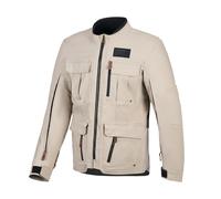 Alpinestars Borrego Drystar Moto Motorcycle Motorbike Textile Jacket Warm Grey