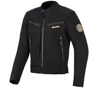 Alpinestars Bruiser Classic Heritage Airbag Ready Motorcycle Jacket Black