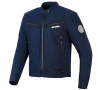 Alpinestars Bruiser Classic Heritage Airbag Ready Motorcycle Jacket Dark Blue