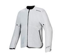 Alpinestars C-1 Air Men’s Touring Motorcycle Jacket Silver Adjustable Fit
