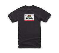 Alpinestars Cali 2.0 Men's T-Shirt Short Sleeve Round Neck Black