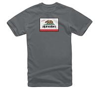 Alpinestars, Cali 2.0 Tee, Short Sleeve Shirt, Charcoal, XXL, Men