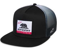Alpinestars Cali Gradient Trucker Cap, black/white, One size