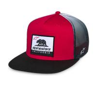 Alpinestars Cali Gradient Trucker Cap Red/Black/WhiteOnesize Red,Black,White
