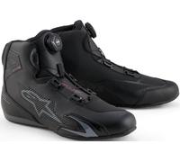 Alpinestars Celer Motorcycle Shoes, black/dark grey, size 10,5