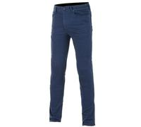 Alpinestars Cerium Tech-Stretch Motorcycle Denim Pants Denim Rinse Blue