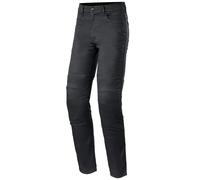 Alpinestars Cerium Tech-Stretch Denim Motorcycle Pants - Black Rinse