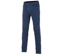 Alpinestars Cerium Tech-Stretch Motorcycle Pants Rinse Blue
