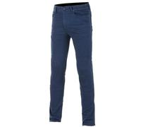Alpinestars Cerium Tech-Stretch Riding Motorcycle Denim Jeans Rinse Blue
